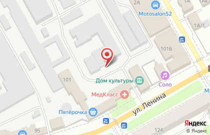 Магнолия на улице Ленина на карте