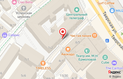 Регистрация в Москве и МО на карте