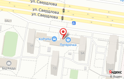 Магазин напольных покрытий Марка Пола в Автозаводском районе на карте