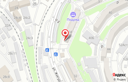 Супермаркет напитков Винлаб в Первореченском районе на карте