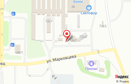 Торговая компания Стройлидер на Комсомольском проспекте на карте