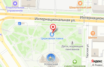 Паломническая Служба Омской Епархии на карте