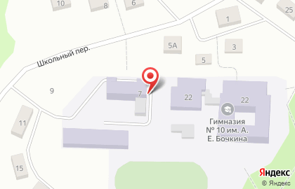 Современна гуманитарная библиотека, СГА на карте