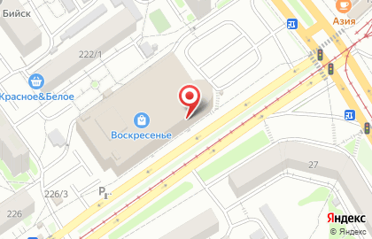 Банкомат Росбанк в Барнауле на карте