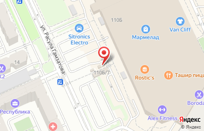 Магазин фастфудной продукции Восточная Шаурма в Дзержинском районе на карте