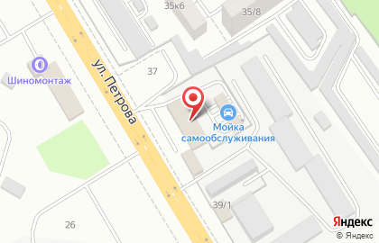 Корпорация Автошинснаб на улице Петрова на карте