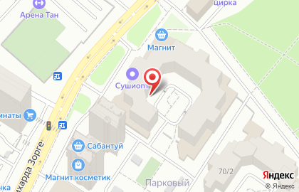 ЗАО Банкомат, Банк ВТБ 24 на улице Рихарда Зорге на карте