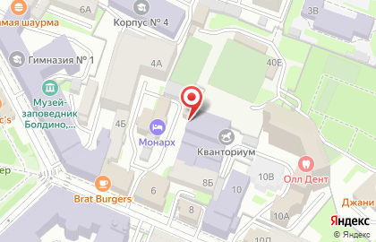 Burbon.ru на карте