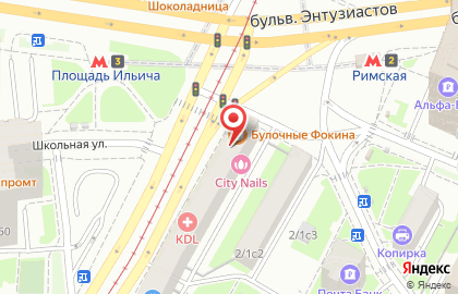Золотое Руно на площади Ильича на карте