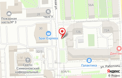 Парикмахерский салон Колибри в Калининском районе на карте