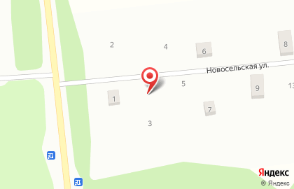 Универсам Верный на Новосельской улице на карте
