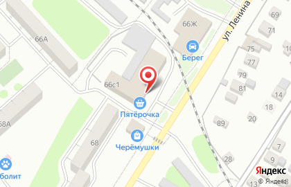 Телекоммуникационная компания ТТК на улице Ленина на карте