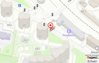 MAG на Новорогожской улице на карте
