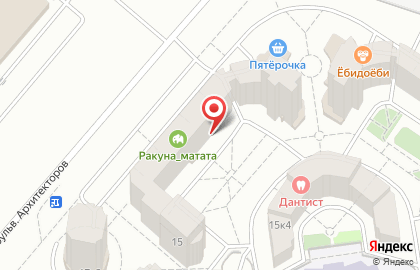Студия красоты Pro Beauty на проспекте Комарова на карте