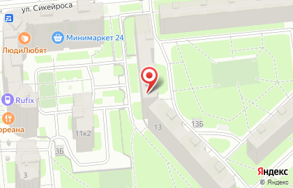 Оптика в Озерках на карте