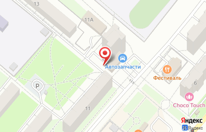 Магазин продуктов Околица на карте