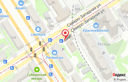 Мастерская по ремонту обуви в Железнодорожном районе на карте