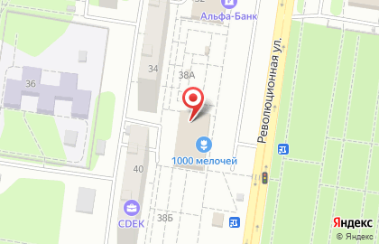 Банкомат АВТОВАЗБАНК, Автозаводский район на Революционной улице, 38 на карте