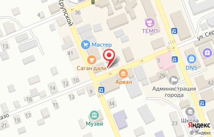 Торговая компания Машторг на улице Крупской на карте