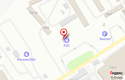 АЗС в Челябинске на карте