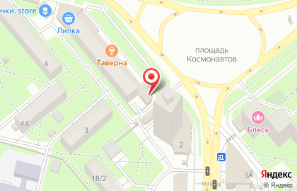 Магазин в Липецке на карте