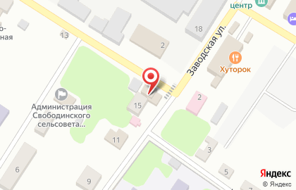 Продуктовый магазин на Электрической улице на карте