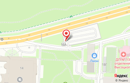 Автостоянка Автоуслуги на карте