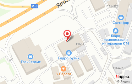 Торгово-сервисная компания ПесокЭкспресс на Ярославском шоссе на карте