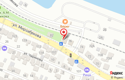 Кафе Ниагара в Кировском районе на карте
