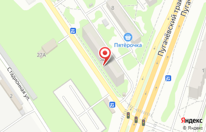 Фонд социального страхования РФ Самарское региональное отделение на Калининградской улице на карте