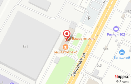 Компания Спецстрой на Западной улице на карте