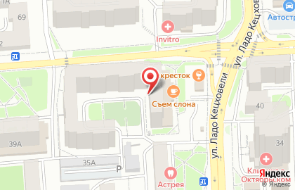 Торговая компания Азимут на Новосибирской улице на карте