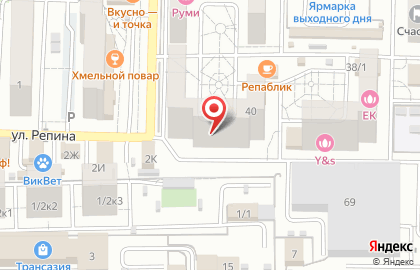 Pet shop в Прикубанском округе на карте