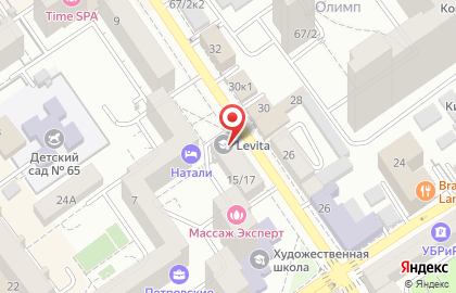 Barausse на Средне-Московской улице на карте
