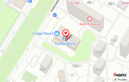 Ресторан Secret Kitchen на Новочерёмушкинской улице на карте