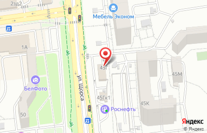 Автомойка в Белгороде на карте