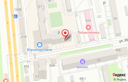 Медицинская компания Инвитро в Железнодорожном районе на карте
