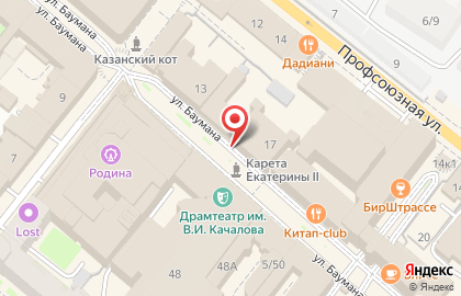 Корпорация развлечений Big-Funny в Вахитовском районе на карте