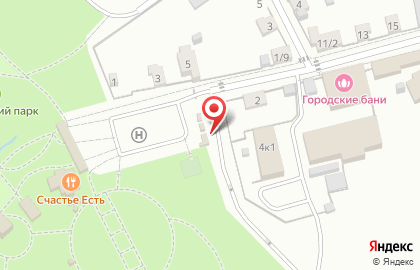 Принарский парк на карте