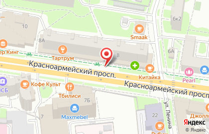 SPAR на Красноармейском проспекте на карте