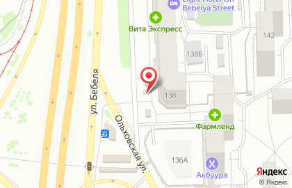 Автомат по продаже воды Здравница в Железнодорожном районе на карте