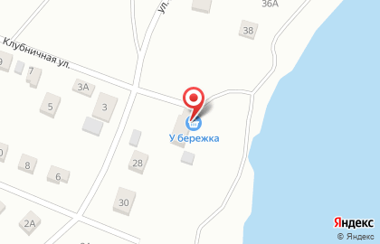У бережка на карте