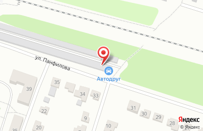 Автосервис Автодруг на карте