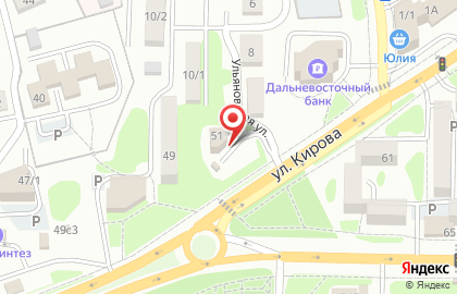 Центр напольных покрытий во Владивостоке на карте