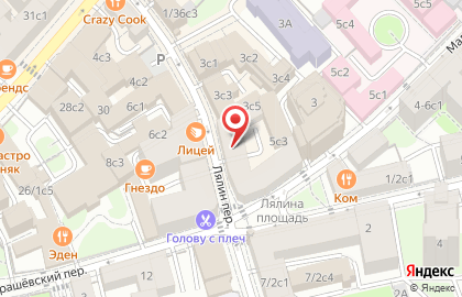 Студия наращивания ресниц в Москве на карте