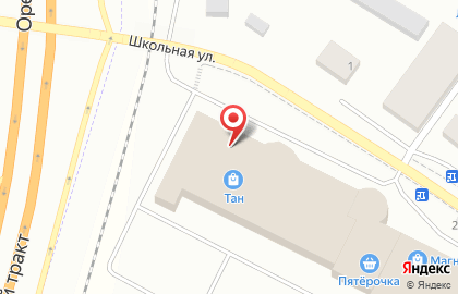 Служба доставки ПараПалок на Школьной улице на карте