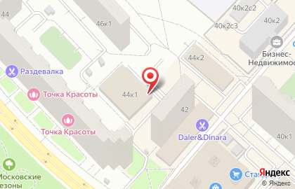 Всероссийская политическая партия Единая Россия на Митинской улице на карте