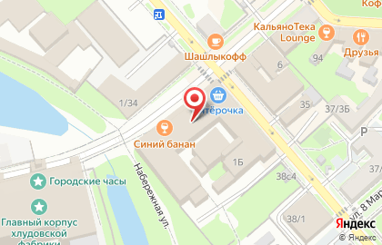Столовая №1 в Москве на карте