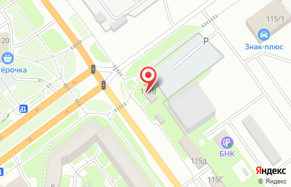 Первый автомобильный супермаркет на улице Леона Поземского на карте