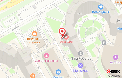 Банк Русский Стандарт на метро Комендантский проспект на карте